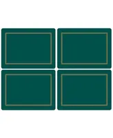 Pimpernel Classic Emerald Placemats, Set of 4