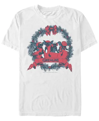 Men's Gremlins 1 Wreath Short Sleeve T-shirt