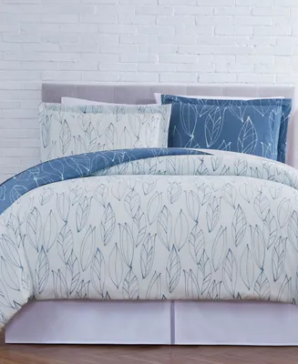 Southshore Fine Linens Premium Ultra-Soft Modern Foliage Comforter Set