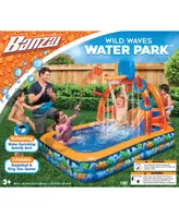 Banzai Wild Waves Water Park with Sprinkling Arch, & Activities