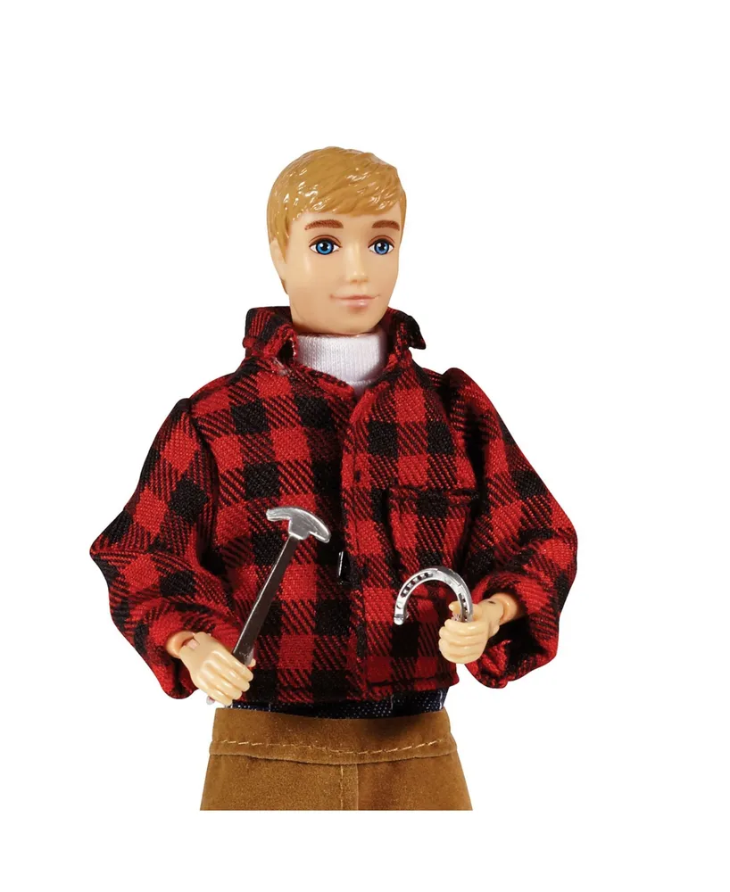 Breyer Traditional Farrier with Blacksmith Tools - 8" Toy Figure
