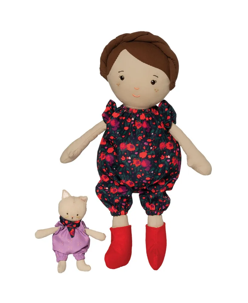 Manhattan Toy Company Playdate Friends Freddie 14" Doll with Companion Stuffed Animal