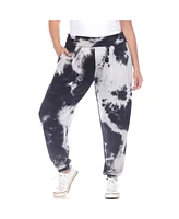 White Mark Plus Tie Dye Harem Pants