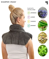 Sharper Image Warming & Cooling Aromatherapy Neck Shoulder Wrap Pad