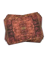 Pimpernel Walnut Burlap Placemats, Set of 4