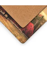 Pimpernel Crimson Trees Placemats, Set of 4