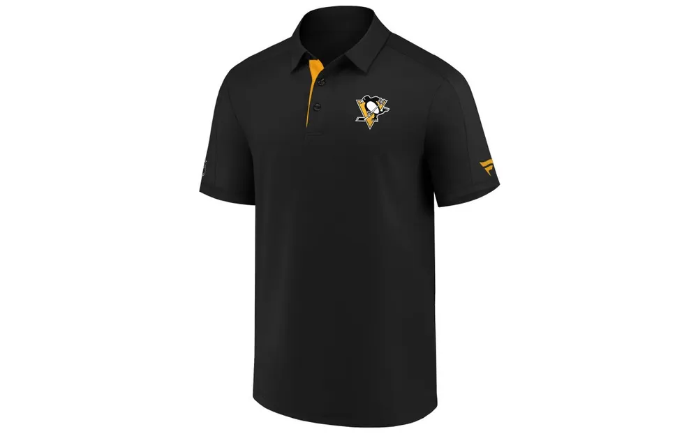 Majestic Pittsburgh Penguins Men's Locker Room Performance Polo