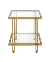 Inez Side Table - Gold