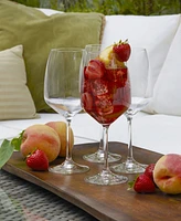 Mikasa Melody Red Wine Glass Set of 4, 20 oz