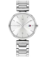 Tommy Hilfiger Women's Stainless Steel & Crystal Bracelet Watch 34mm