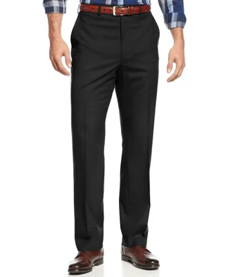 Michael Kors Men's Big and Tall Solid Classic-Fit Stretch Dress Pants