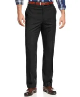 Michael Kors Men's Big and Tall Solid Classic-Fit Stretch Dress Pants