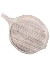 Wooden Leaf Shape Serving Tray Display Platter