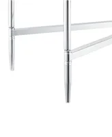 Tudor Console Table - Silver