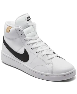 Nike Men's Court Royale 2 Mid High Top Casual Sneakers from Finish Line