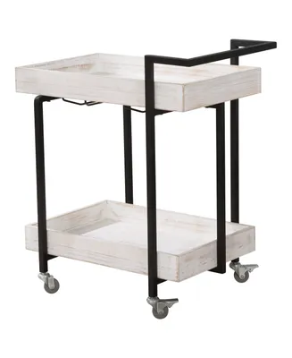 Furniture of America Nolbyn 2-Shelf Server Cart