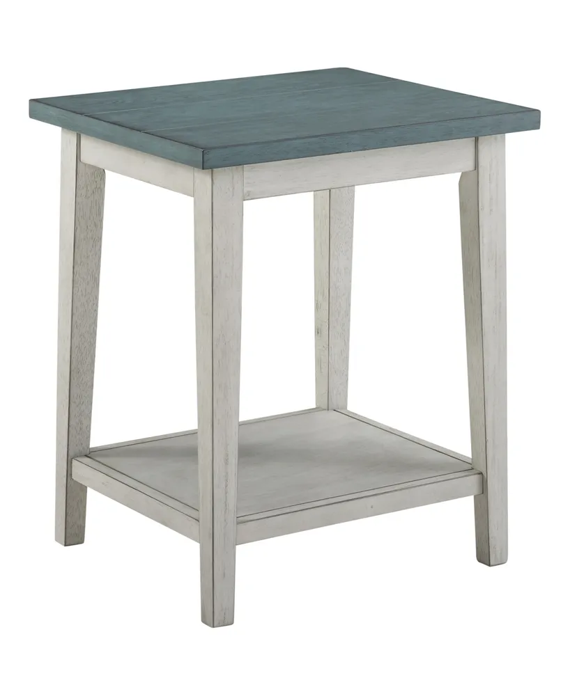 Furniture of America Surin Open Shelf Side Table