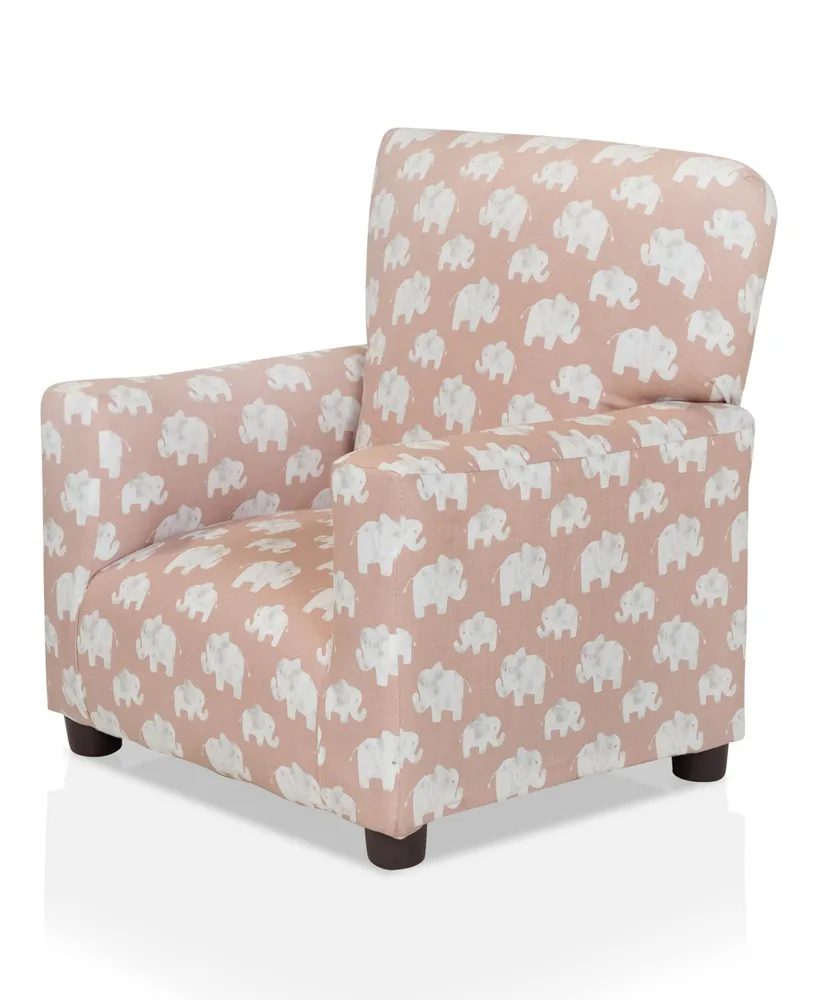 Furniture of America Laggan Upholstered Kids Chair