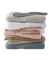 Brooklyn Loom Solid Turkish Cotton Towel Set, 6 Piece