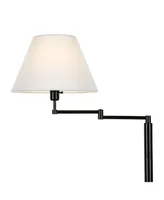 Moby Swing Arm Floor Lamp Empire Shade