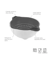 Tovolo Soak N' Strain 5-Qt. 2-in-1 Strainer & Soaking Bowl