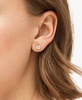 Kate Spade New York 3-Prong Crystal Stud Earrings