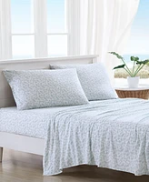 Tommy Bahama Hibiscus Bloom Washed Cotton King Sheet Set