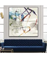 Giant Art Playful Intent Ii Oversized Framed Canvas, 45" x 45"