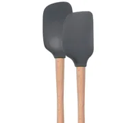 Tovolo Flex-Core Mini Spatula & Spoonula Kitchen Utensils, Set of 2