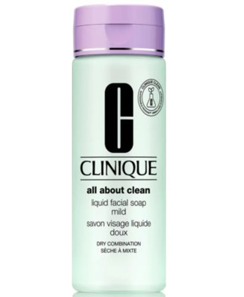 Clinique All About Clean Liquid Facial Soap Mild 6.7 Oz.