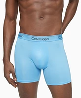 Calvin Klein Men's 3-Pack Microfiber Stretch Boxer Briefs Underwear