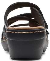 Clarks Women's Merliah Karli Slip-on Strappy Sandals