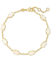 Kendra Scott Gold-Tone Emilie Stone Link Bracelet