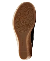 Rockport Women's Briah Perf Sling Wedge Sandals
