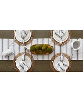 Design Imports Zig Dobby Stripe Napkin, Set of 6