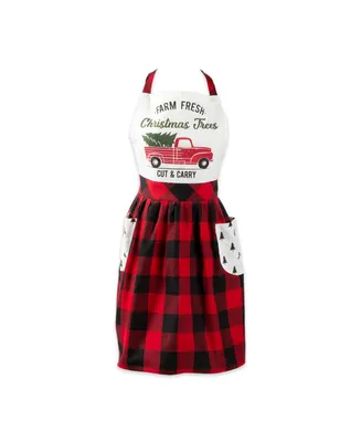 Design Imports Christmas Truck Apron