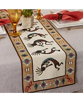 Design Imports Kokopelli Tapestry Table Runner 13" x 72"
