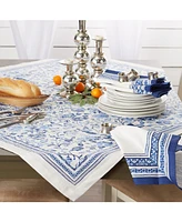 Design Imports Madeira Print Tablecloth 60" x 84"