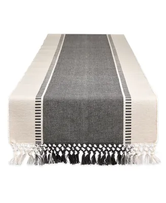 Design Imports Mineral Dobby Stripe Table Runner, 13" x 72"