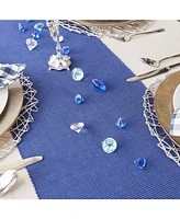 Design Imports Ribbed Table Runner 13" x 72"