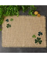 Design Imports Shamrock Jute Placemat, Set of 6