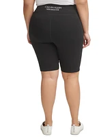 Calvin Klein Performance Plus Size Pocket Bicycle Shorts