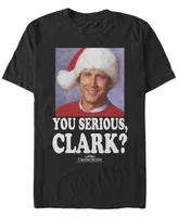 Men's National Lampoon Christmas Vacation Serious Clark Short Sleeve T-shirt