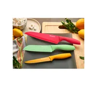 Tomodachi Jewels 13-Pc. Knife Set with Kitchen Shears & Matching Blade Guards