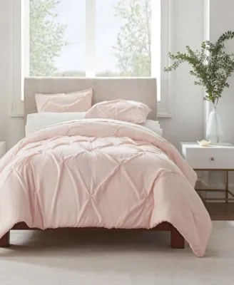 Serta Simply Clean Pleated Duvet Collection