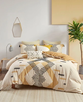 Ink+Ivy Arizona Cotton 3-Pc. Duvet Cover Set