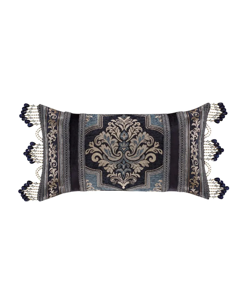 J Queen New York Middlebury Boudoir Decorative Pillow, 12" x 19"