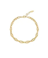 Ettika Fancy Gold Plated Chain Link Anklet