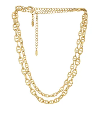 Ettika Trendy Chain Link Necklace Set of 2