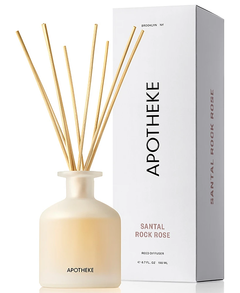 Apotheke Santal Rock Rose Reed Diffuser, 6.7-oz.